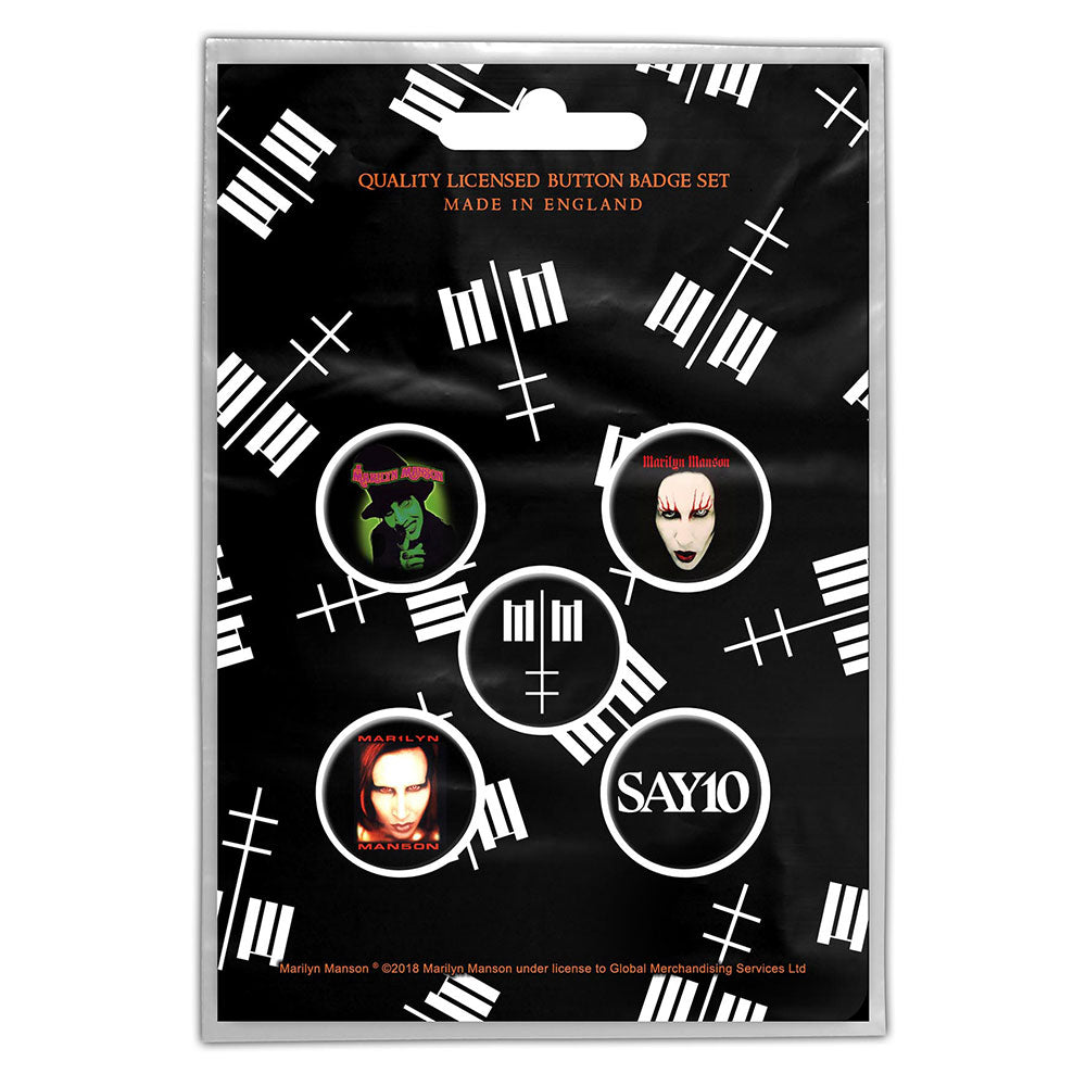 MARILYN MANSON - Cross Logo